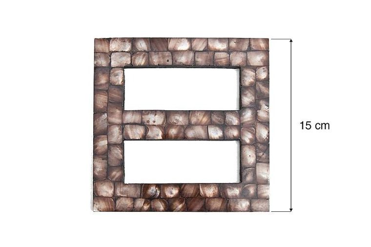 Eurofirany, upinacz dekoracyjny, brązowy