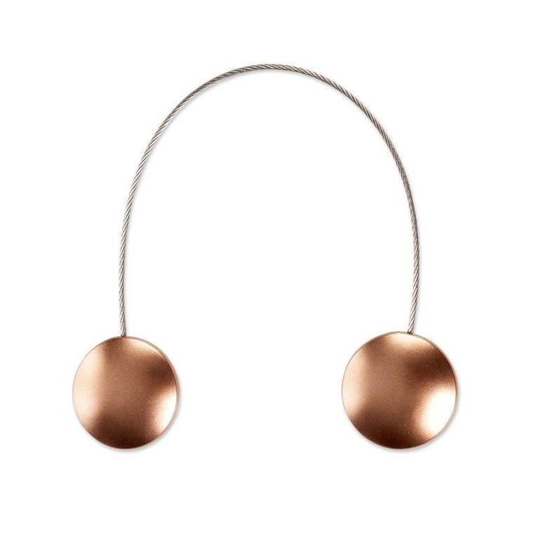 Eurofirany, upinacz dekoracyjny z magnesem, 4-13 cm, brązowy