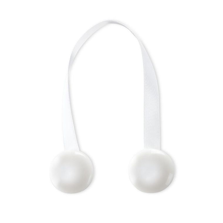 Eurofirany, upinacz dekoracyjny z magnesem, 4-15 cm, kremowy