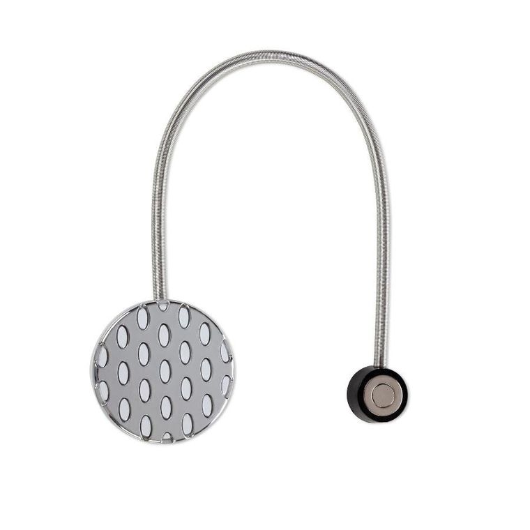 Eurofirany, upinacz dekoracyjny z magnesem, 5-17 cm, biały