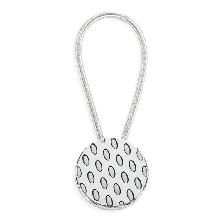 Eurofirany, upinacz dekoracyjny, z magnesem, 5-17 cm, srebrny