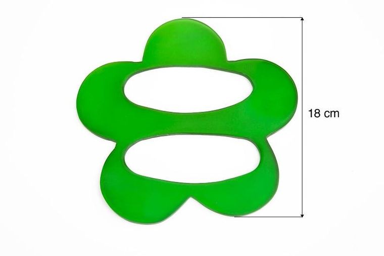 Eurofirany, upinacz dekoracyjny, zielony