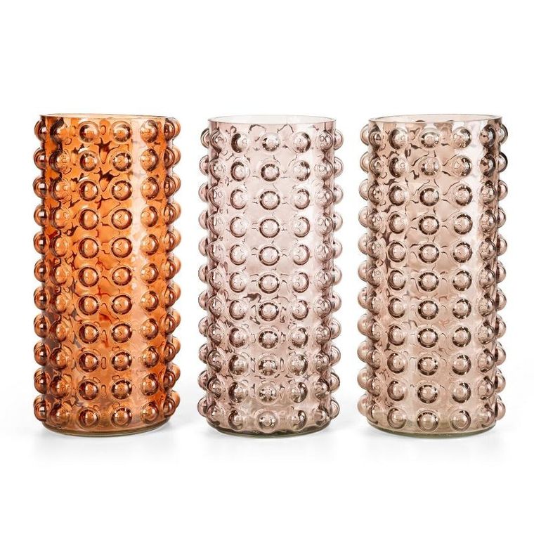 Eurofirany, wazon, 10.7-22 cm, pomarańczowy