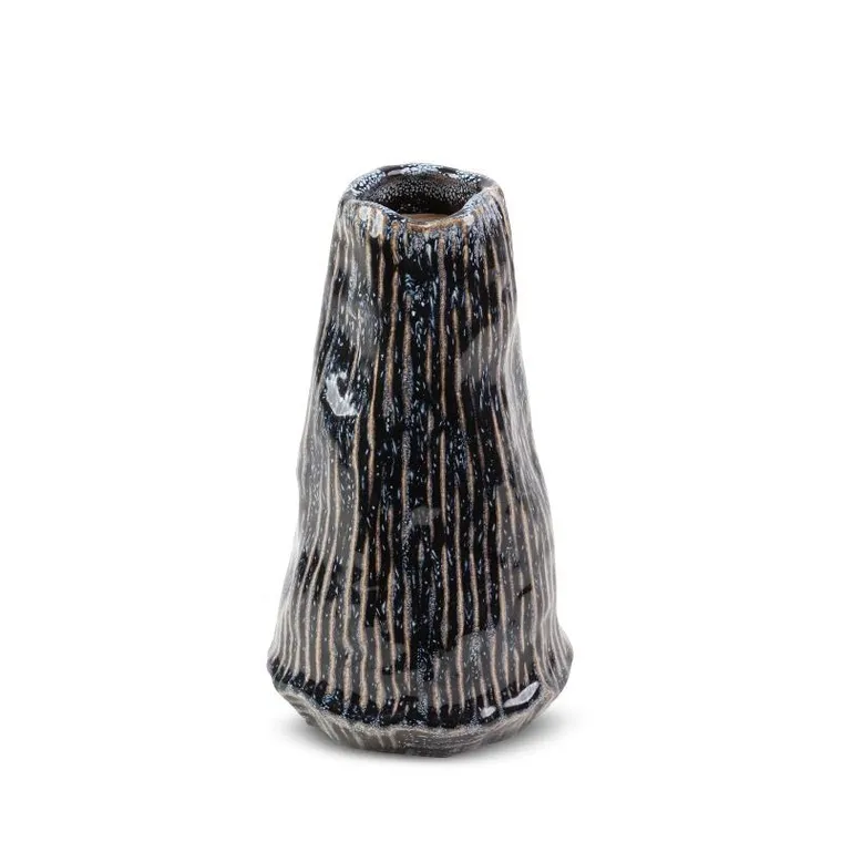 Eurofirany, wazon dekoracyjny, Alda, 12-20 cm, granatowy