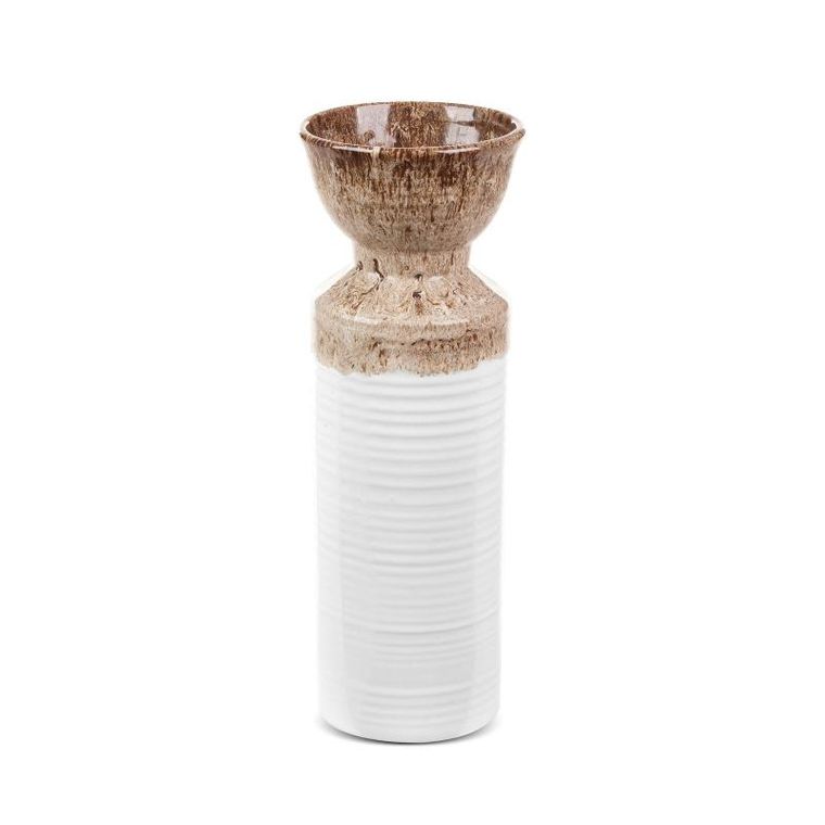 Eurofirany, wazon dekoracyjny, Erina, 13-35 cm, biały