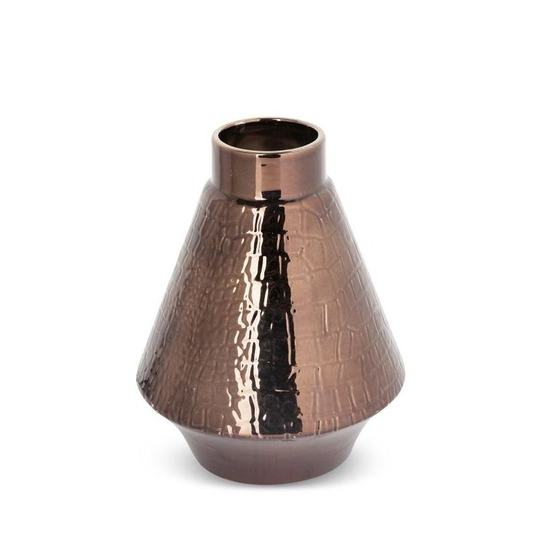 Eurofirany, wazon dekoracyjny, Erna, 17-22 cm, miedziany