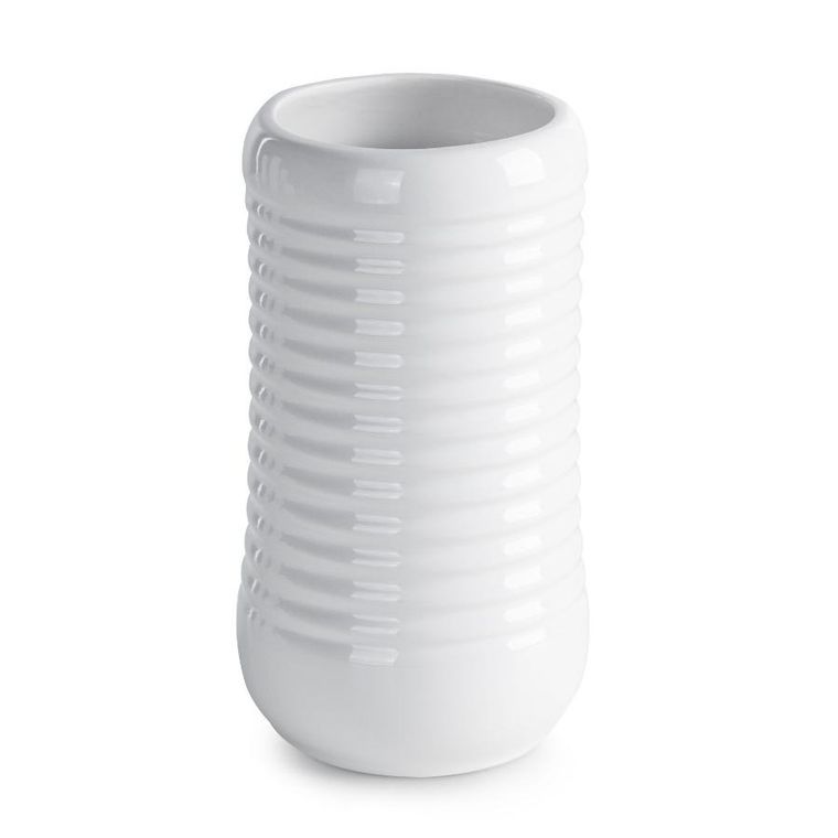 Eurofirany, wazon dekoracyjny, Jason, 11-11-20 cm, biały