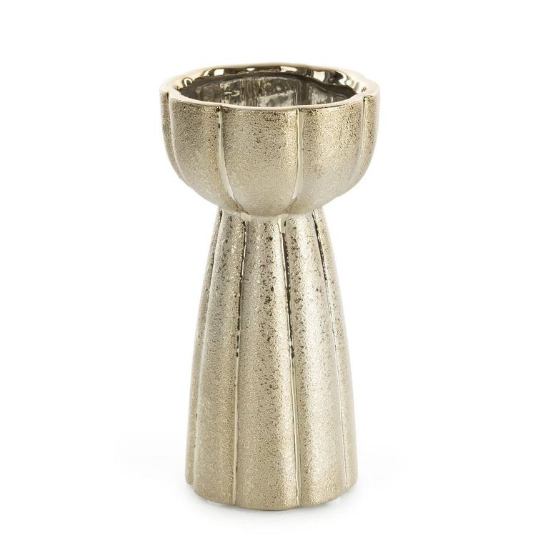 Eurofirany, wazon dekoracyjny, Merin, o 11-20 cm, złoty