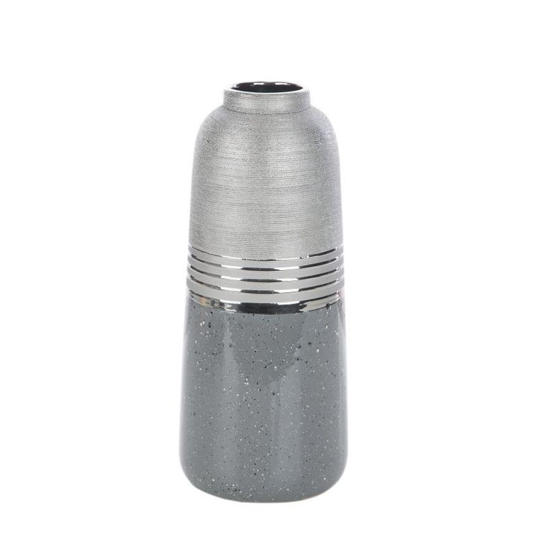 Eurofirany, wazon dekoracyjny, Neli, 15-36 cm, srebrny