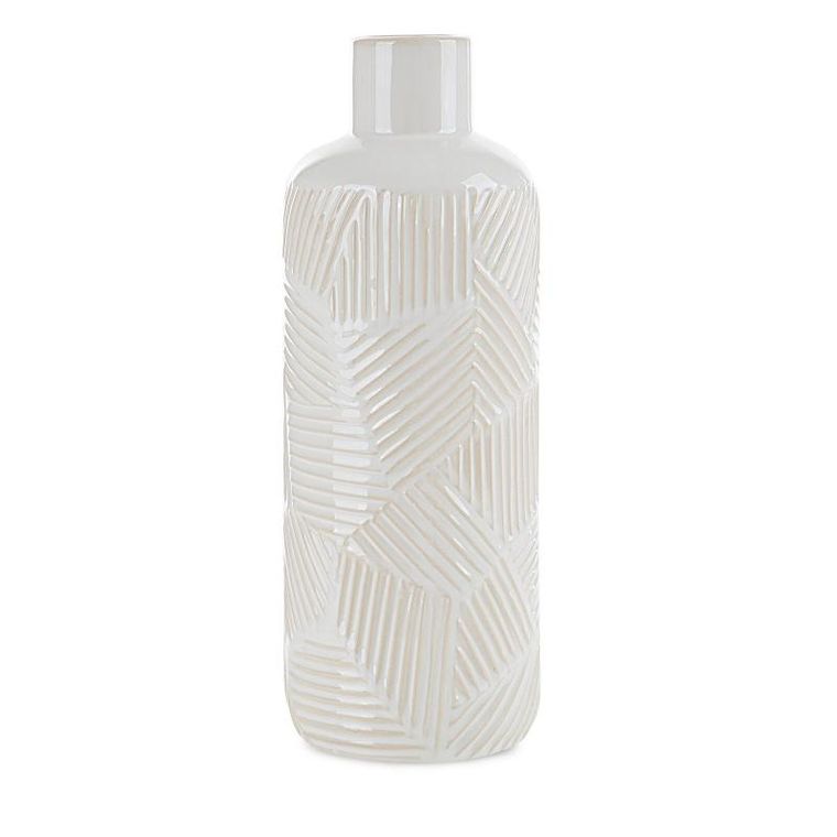 Eurofirany, wazon dekoracyjny, Romina, 12-33 cm, kremowy