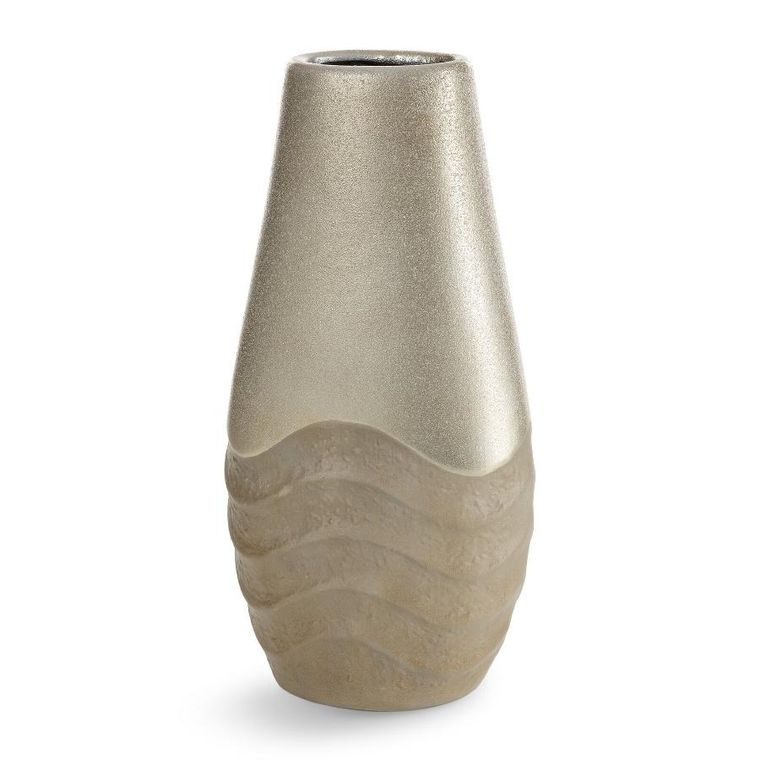 Eurofirany, wazon dekoracyjny, Sani, 18-10-36 cm, beżowy