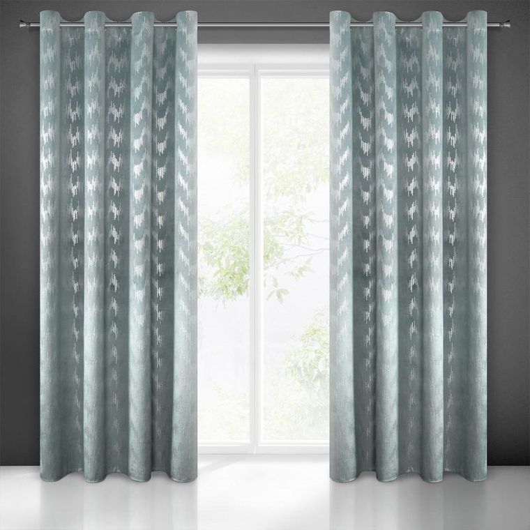 Eurofirany, zasłona gotowa Chill, 140-250 cm, morski