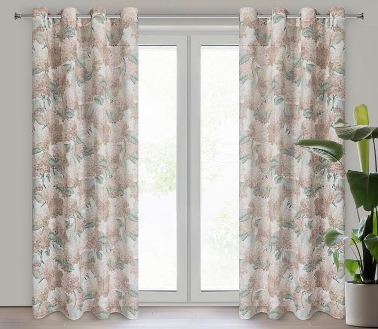 Eurofirany, zasłona gotowa, Demi, naturalny, 140-250 cm