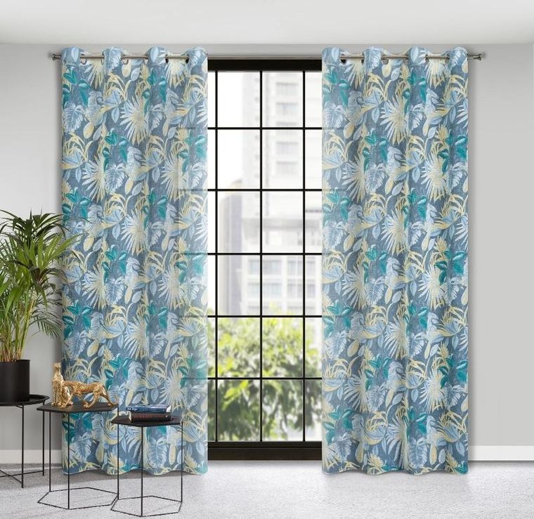 Eurofirany, zasłona gotowa Lena, 140-250 cm, popielaty