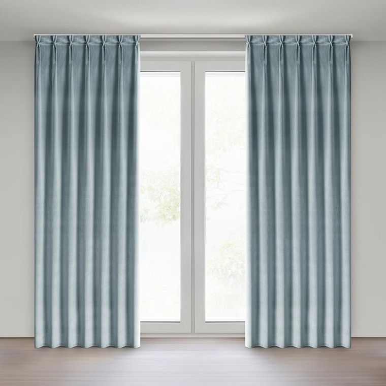 Eurofirany, zasłona gotowa, Melanie, 80-270 cm, szary