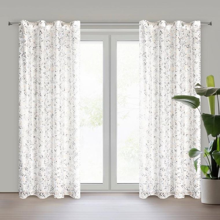 Eurofirany, zasłona gotowa, Terry, 140-250 cm, biały