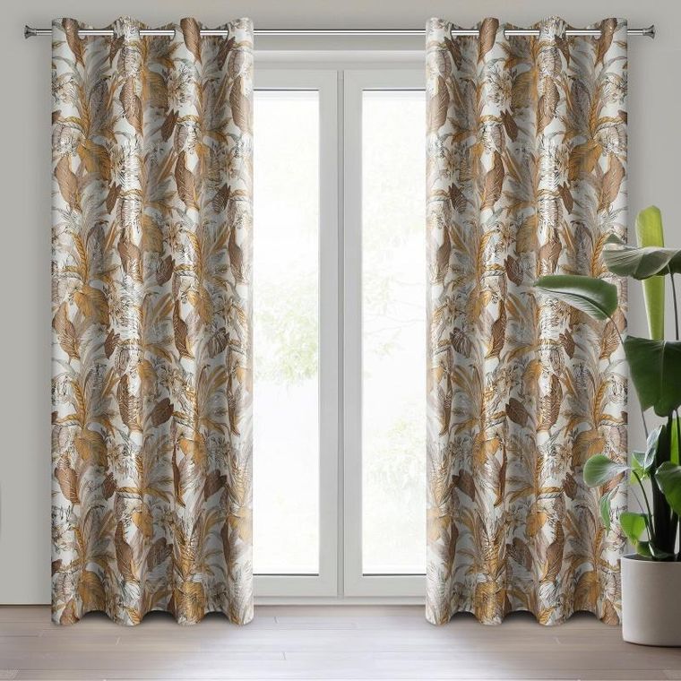 Eurofirany, zasłona zaciemniająca gotowa, Adel, 140-250 cm