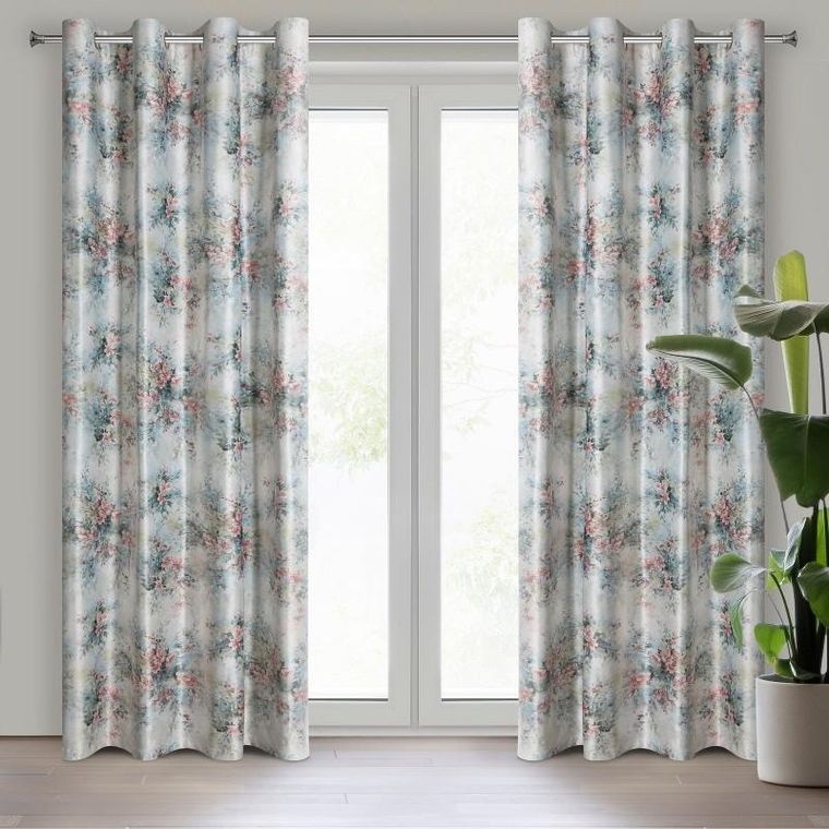 Eurofirany, zasłona zaciemniająca gotowa, Marisa, 140-250 cm, zielony