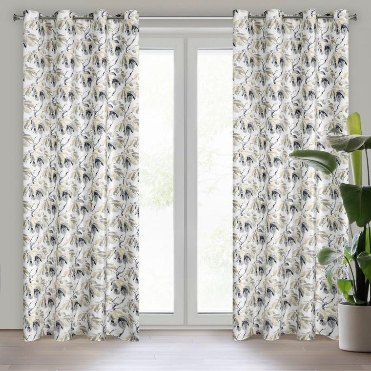 Eurofirany, zasłona zaciemniająca gotowa, Melisa, 140-250 cm, wielokolorowy