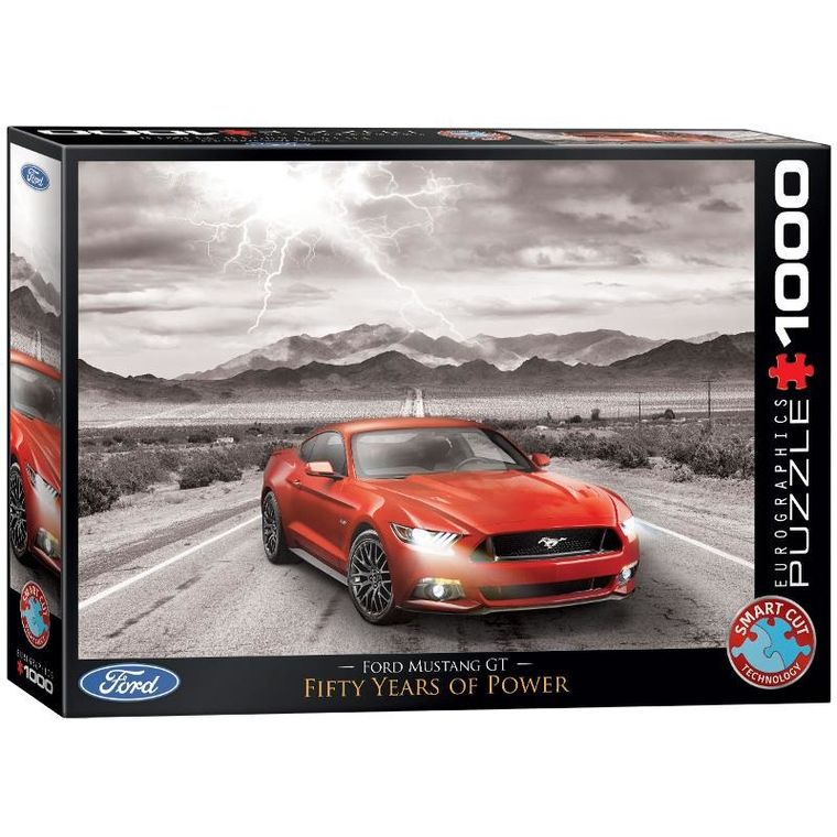 Eurographics, 2015 Ford Mustang GT, puzzle, 1000 elementów