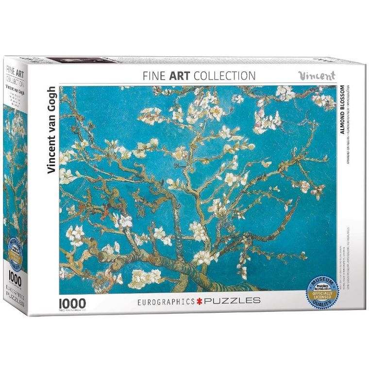 Eurographics, Almond Blossom by Van Gogh, puzzle, 1000 elementów