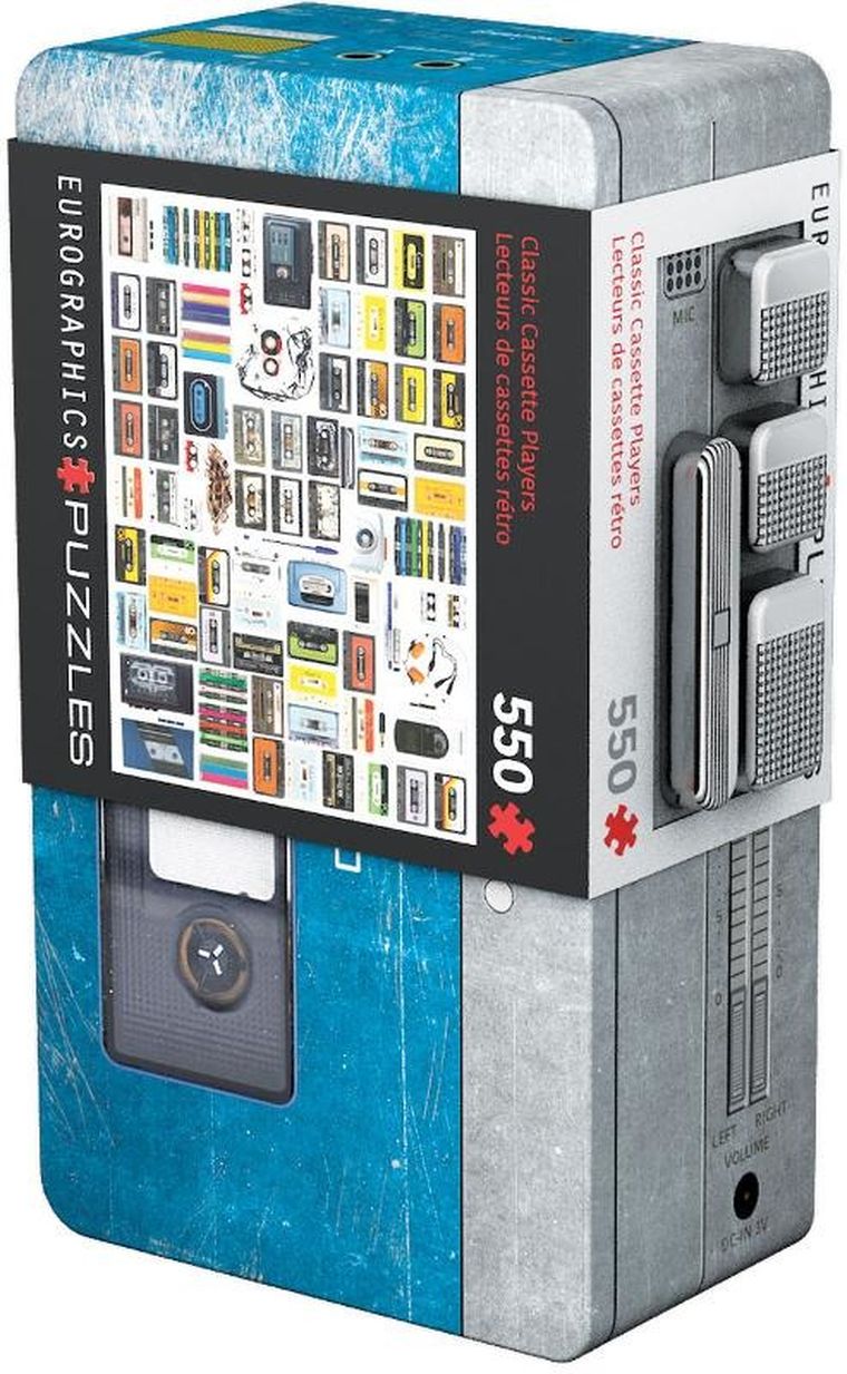 Eurographics, Cassette player, puzzle, 550 elementów