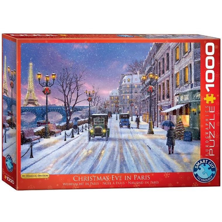Eurographics, Christmas Eve in Paris, puzzle, 1000 elementów