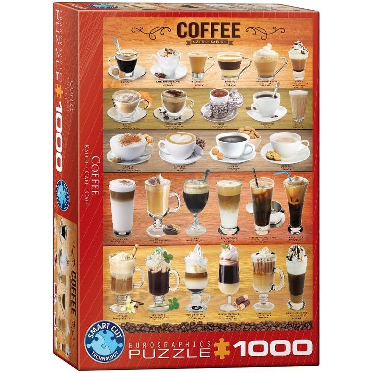 Eurographics, Coffee, puzzle, 1000 elementów