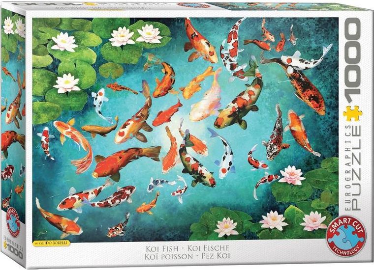 Eurographics, Colorful Koi, puzzle, 1000 elementów