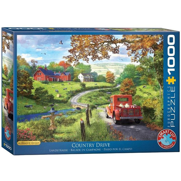 Eurographics, Davison The Country Drive, puzzle, 1000 elementów