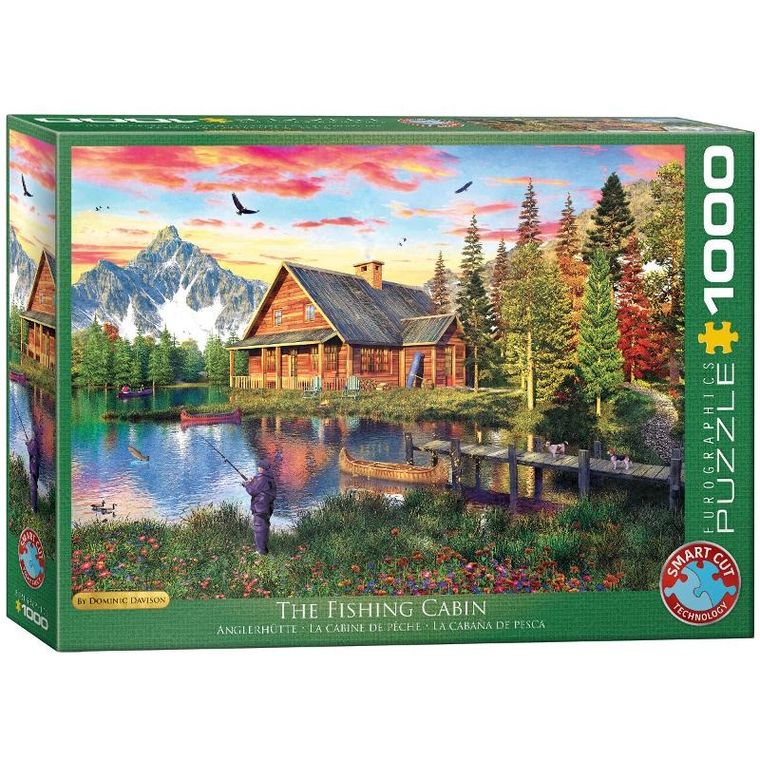 Eurographics, Domek rybacki, puzzle, 1000 elementów