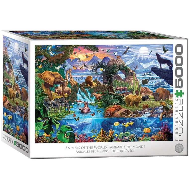 Eurographics, Earth Wildlife, puzzle, 5000 elementów