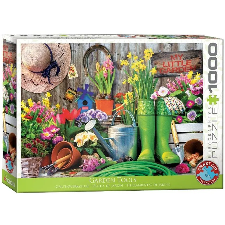 Eurographics, Garden Tools, puzzle, 1000 elementów