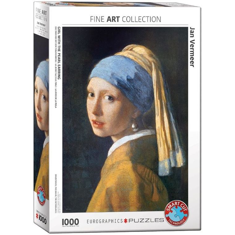 Eurographics, Girl with the Pearl Earring, puzzle, 1000 elementów