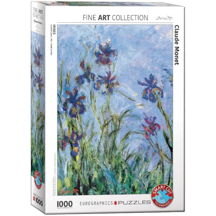 Eurographics, Irises by Monet (Detail), puzzle, 1000 elementów