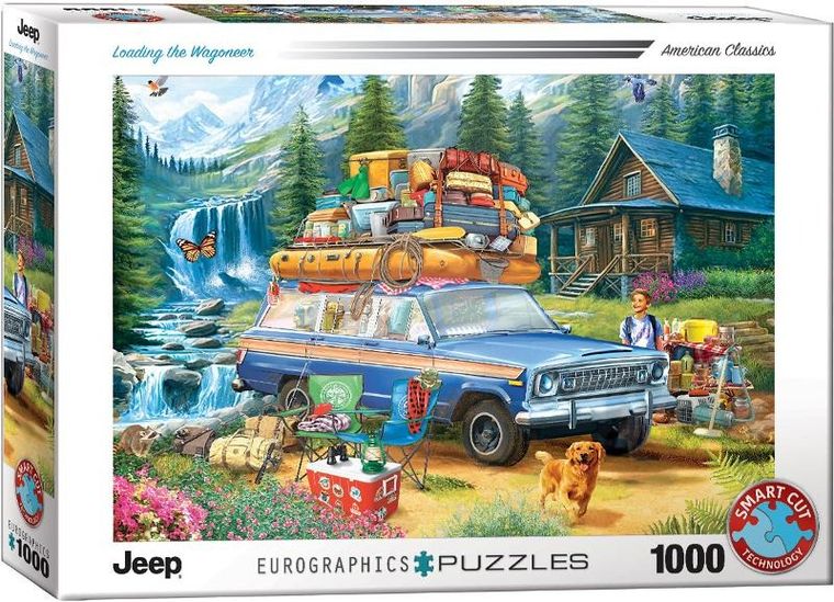 Eurographics, Jeep Loading the Wagoneer, puzzle, 1000 elementów