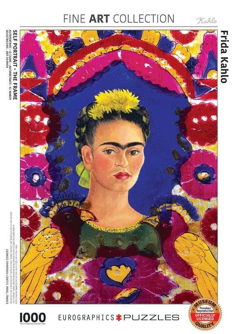 Eurographics, Kahlo Self Portrait with Birds, puzzle, 1000 elementów