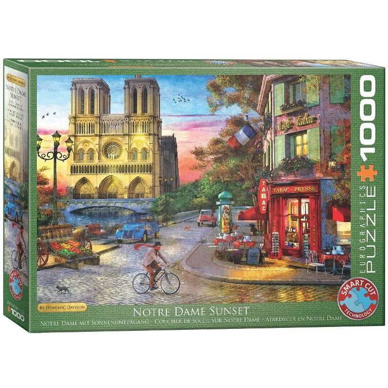 Eurographics, Katedra Notre Dame, puzzle, 1000 elementów
