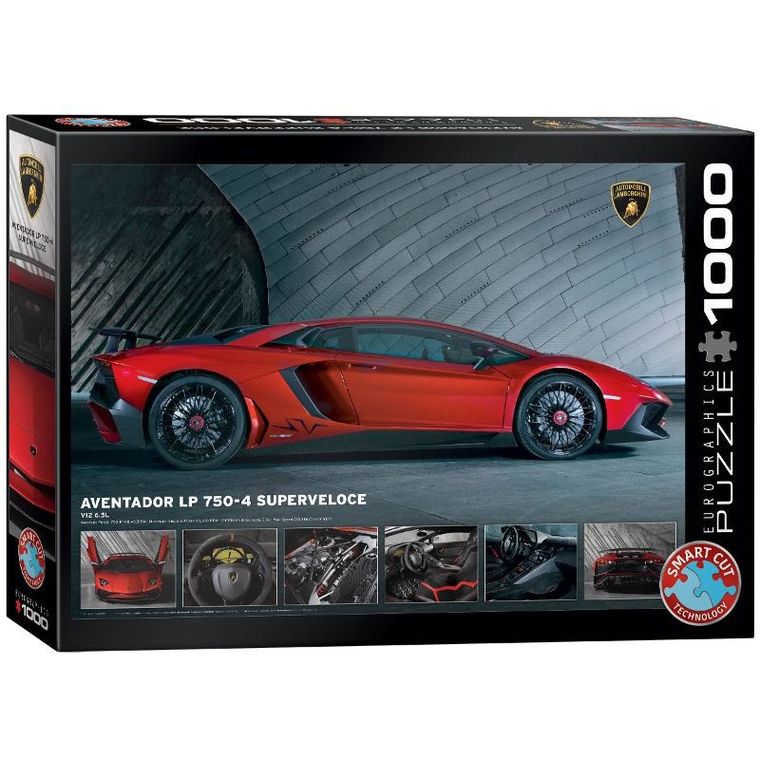 Eurographics, Lamborghini Aventador LP7504, puzzle, 1000 elementów