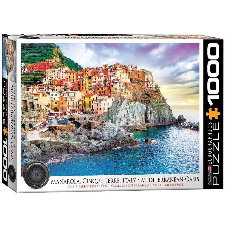 Eurographics, Manarola Cinque Terre Italy, puzzle, 1000 elementów