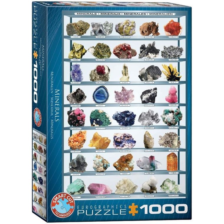 Eurographics, Minerals, puzzle, 1000 elementów