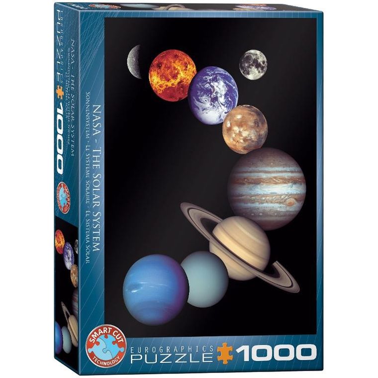 Eurographics, NASA The Solar System, puzzle, 1000 elementów