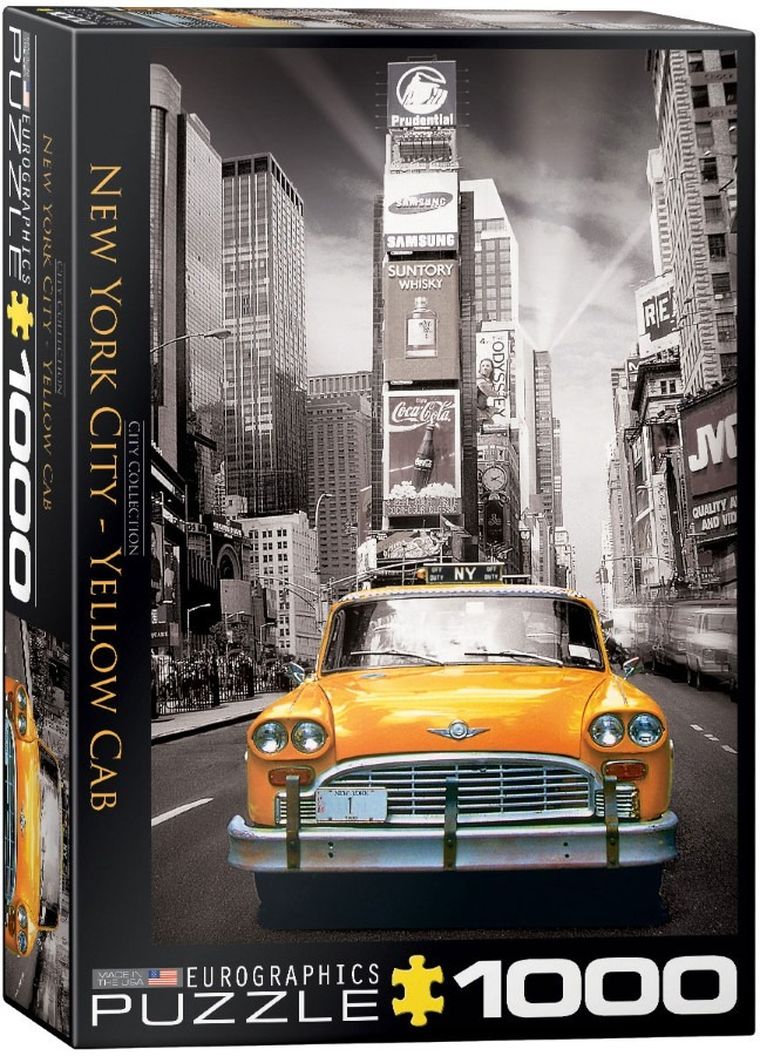 Eurographics, New York City Yellow Cab, puzzle, 1000 elementów