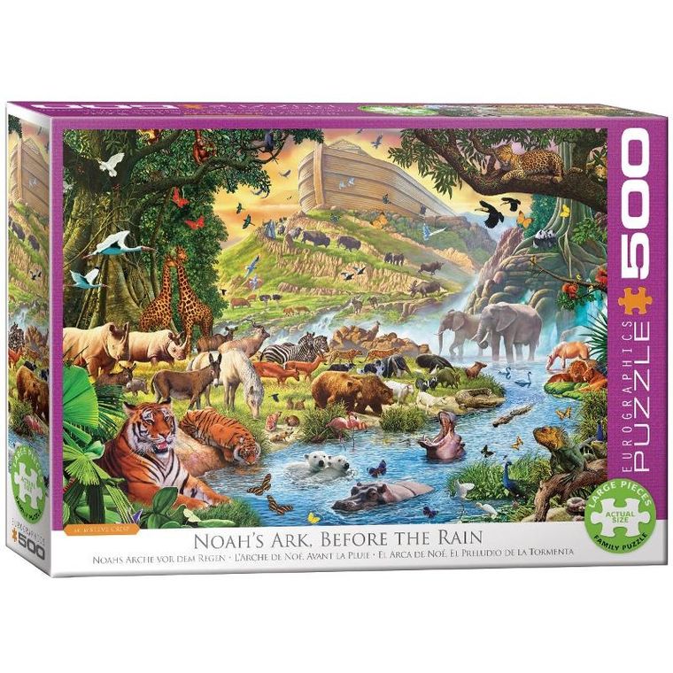 Eurographics, Noah's Ark Before the Rain, puzzle, 500 elementów