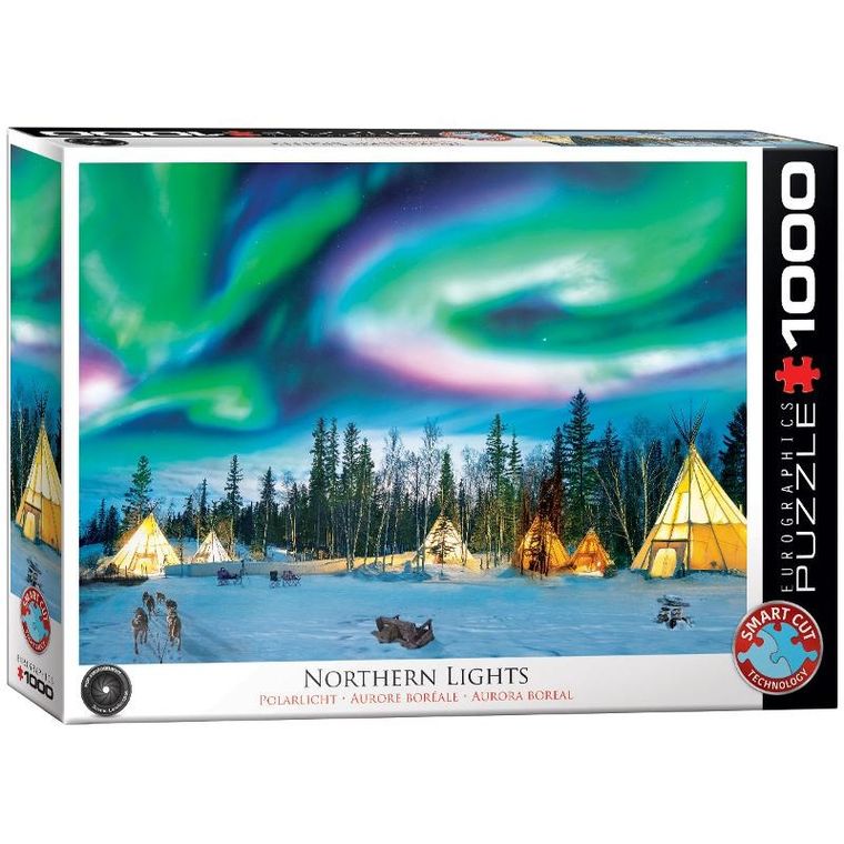 Eurographics, Northern Lights Yellowknif, puzzle, 1000 elementów