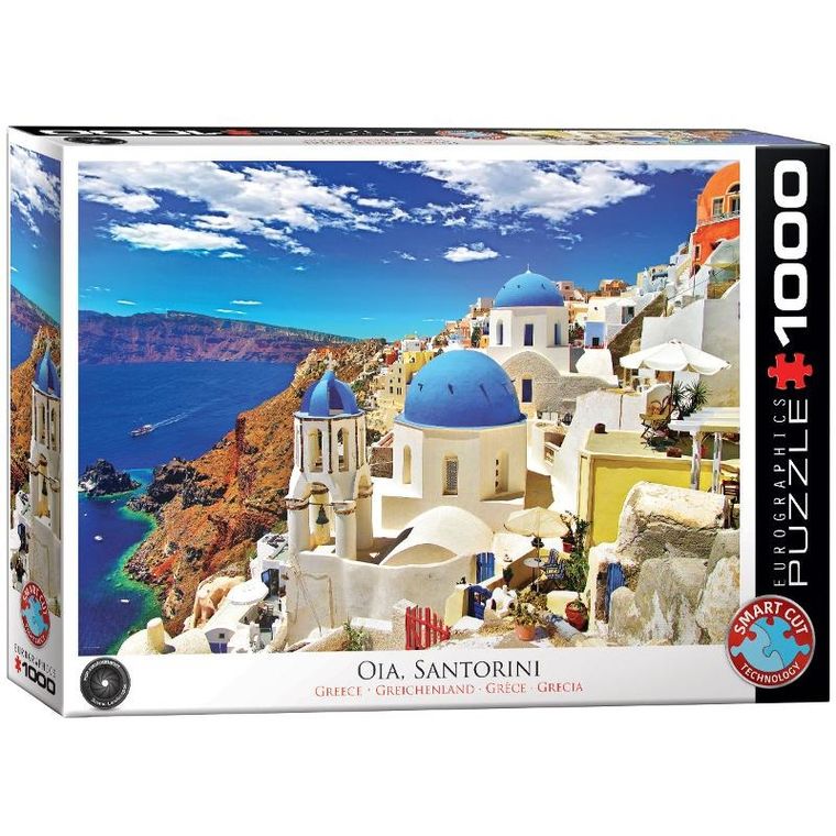 Eurographics, Oia Santorini Greece, puzzle, 1000 elementów