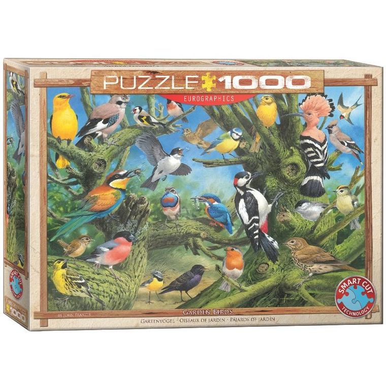 Eurographics, Ptaki ogrodowe, Joahn Franc, puzzle, 1000 elementów