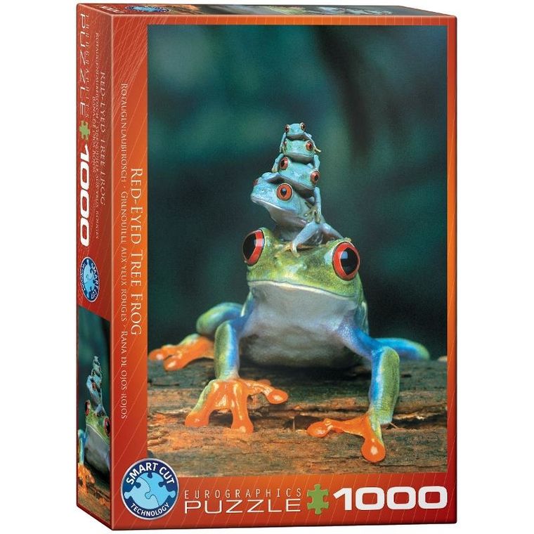 Eurographics, Red-Eyed Tree Frog, puzzle, 1000 elementów
