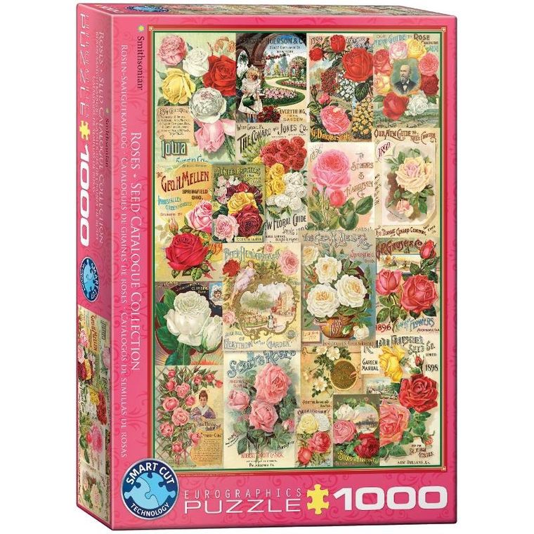 Eurographics, Rose Seed Catalog Covers, puzzle, 1000 elementów