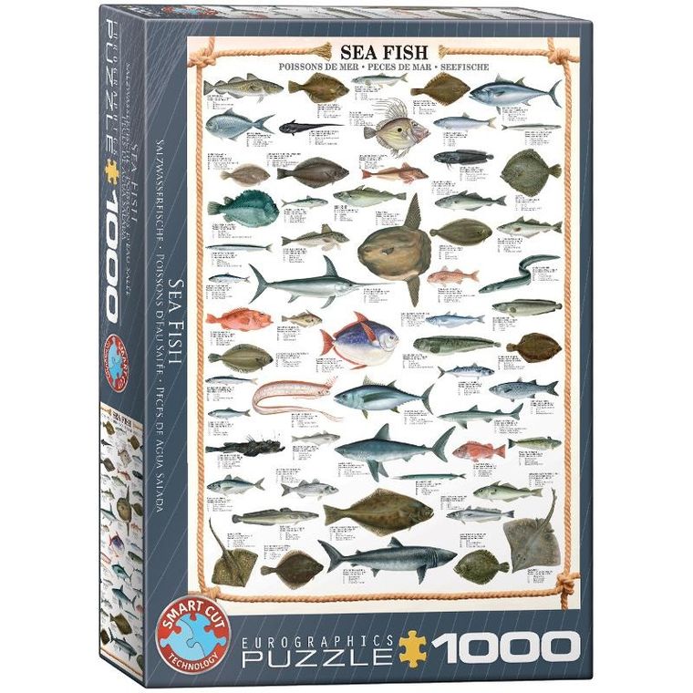 Eurographics, Ryba morska, puzzle, 1000 elementów
